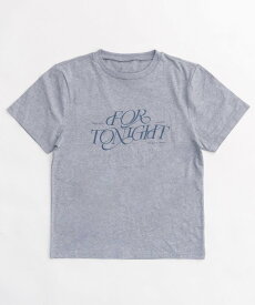 MAISON SPECIAL FOR TONIGHT Logo T-shirt メゾンスペシャル トップス カットソー・Tシャツ グレー ホワイト イエロー レッド【送料無料】