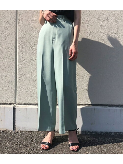 Rope 洗える ベーシックカラーワイドパンツ Rakuten Fashion 楽天ファッション 旧楽天ブランドアベニュー Ak23