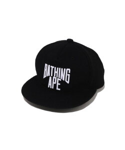 A BATHING APE BAPE PATCH SNAP BACK CAP �A �x�C�V���O �G�C�v �X�q �L���b�v �u���E�� �u���b�N �l�C�r�[�y���������z