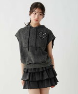 repipi armario Acidフーディ レピピアルマリオ トップス スウェット・トレーナー ブラック ブルー ピン…