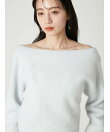 フォックスカシミアオフショルプルオーバー