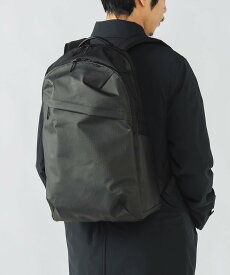 BEAMS HEART MEN 撥水 ハニカム TPU バックパック(A4サイズ収納可能) ビームス ハート バッグ リュック・バックパック ブラック ベージュ【送料無料】
