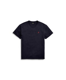 POLO RALPH LAUREN クラシック フィット ジャージー Vネック Tシャツ ラルフローレン トップス カットソー・Tシャツ ネイビー【送料無料】