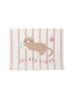 【SALE／30%OFF】gelato pique 【KIDS】スムーズィーシーサイドキャットジャガードブランケット ジェラー…