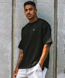 1PIU1UGUALE3 RELAX half sleeve t-shirts �V�t�H�� �g�b�v�X �J�b�g�\�[�ET�V���c �u���b�N �z���C�g�y���������z