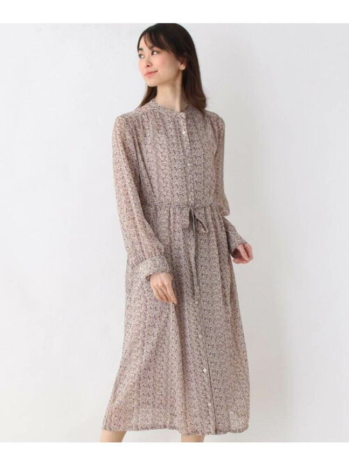 Pink Adobe Web限定 Llサイズあり フラワー シフォンワンピース Rakuten Fashion 楽天ファッション 旧楽天 ブランドアベニュー As7025