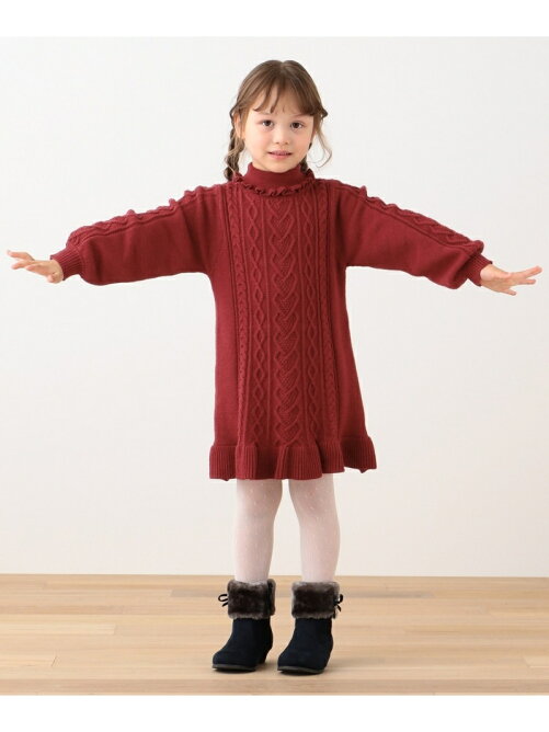 Any Fam ママとお揃い S Mサイズ ハートケーブル ワンピース Rakuten Fashion 楽天ファッション 旧楽天ブランドアベニュー Bx8025