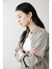 【SALE／50%OFF】human woman ◆AYMピアス ヒューマン ウーマン アクセサリー・腕時計 イヤリング・イヤーカフ ブルー ブラック オレンジ【送料無料】