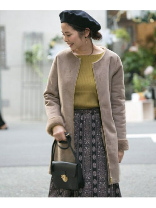 Urban Research Outlet ノーカラーフェイクムートンコート Rakuten Fashion 楽天ファッション 旧楽天ブランドアベニュー Cj8025