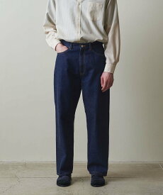 【SALE／30%OFF】Steven Alan ＜Steven Alan＞ 13.5oz DENIM 5P BAGGY PANTS/デニムパンツ ユナイテッドアローズ アウトレット パンツ ジーンズ・デニムパンツ ブラック ブルー ネイビー【送料無料】