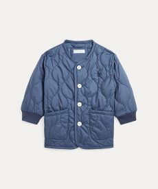 POLO RALPH LAUREN (ベビー)キルティング ジャケット ラルフローレン ジャケット・アウター ダウンジャケット・ダウンベスト ネイビー【送料無料】