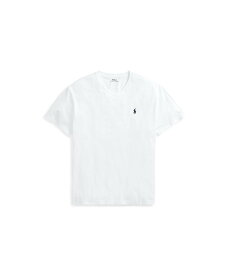 POLO RALPH LAUREN クラシック フィット ジャージー Vネック Tシャツ ラルフローレン トップス カットソー・Tシャツ ホワイト【送料無料】