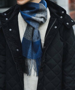 BEAMS HEART MEN �E�[�� �u���b�N�`�F�b�N �}�t���[ �M�t�g �r�[���X �n�[�g �t�@�b�V�����G�� �}�t���[�E�X�g�[���E�l�b�N�E�H�[�}�[ �l�C�r�[ �u���[�y���������z