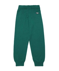 【SALE／72%OFF】DIESEL DIESEL ディーゼル ワンポイントブランドロゴスウェットパンツ Kids シフォン パンツ ジャージ・スウェットパンツ ブラック【送料無料】