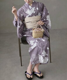 asaka 大人浴衣ブランドasaka 着付けのいらない簡単二部式浴衣 セパレート式綿浴衣 ビーフラット 着物・浴衣・和装小物 浴衣【送料無料】