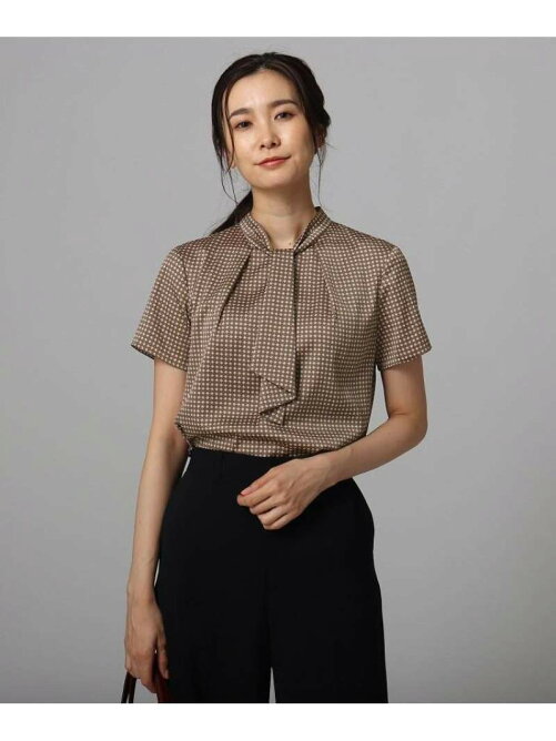 Untitled 洗える ジオメトリックボウタイブラウス Rakuten Fashion 楽天ファッション 旧楽天ブランドアベニュー Bh4027