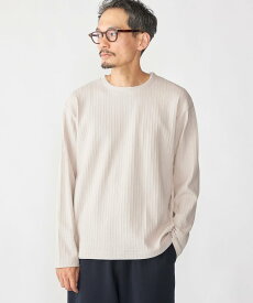 SHIPS MEN SHIPS: フェイク レイヤード クルーネック ロングスリーブ シップス トップス カットソー・Tシャツ グレー ベージュ ネイビー ワインレッド【送料無料】