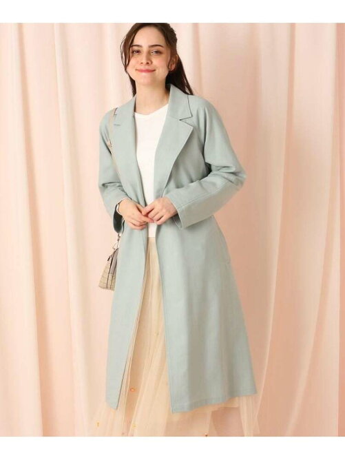 Couture Brooch バックギャザースプリングコート Rakuten Fashion 楽天ファッション 旧楽天 ブランドアベニュー Ah3028