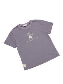 【SALE／50%OFF】ROPE' PICNIC 【KIDS】【FOOD TEXTILE】コラボTシャツ ロペピクニック トップス その他のトップス イエロー パープル