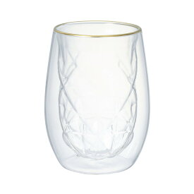 Francfranc ダイヤ ダブルウォールグラス フランフラン 食器・調理器具・キッチン用品 グラス・マグカップ・タンブラー