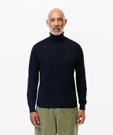【SALE／40%OFF】LACOSTE メリノウールタートルネックセーター ラコステ トップス その他のトップス ホワ…