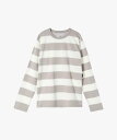 【SALE／30%OFF】agnes b. HOMME J019 TS ボーダーロングTシャツ アニエスベー トップス カットソー・Tシャツ グレー【送料無料】