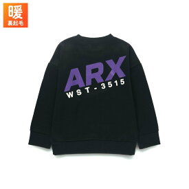 branshes 【DRC/やわらか裏起毛】アソートグラフィックトレーナー ブランシェス トップス スウェット・トレーナー ネイビー ブルー ブラック カーキグリーン ピンク ブラウン グレー