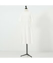 【SALE／75%OFF】DESIGNWORKS 袖フリルニットワンピース デザインワークス ワンピース・ドレス シャツワンピース ネイビー ピンク ホワイト【送料無料】