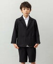 【4点セットスーツ】ジャケット+ハーフパンツ+シャツ+ネクタイ
