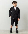 【4点セットスーツ】ジャケット+ハーフパンツ+シャツ+ネクタイ