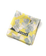 FURLA FURLA(フルラ)【シルク100%】花柄 シルクスカーフ UV対策 ムーンバット ファッション雑貨 スカーフ…