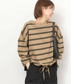 JOURNAL STANDARD relume 《追加3》ギャザーヘムロングスリーブ ジャーナル スタンダード レリューム トップス カットソー・Tシャツ ベージュ ネイビー グレー ホワイト ブラック【送料無料】