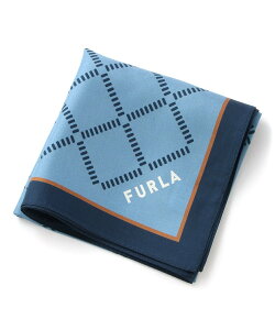 FURLA FURLA/(W)�y�V���N100%�z�`�F�b�N �X�J�[�t UV�΍� ��􂢉\ ���[���o�b�g �t�@�b�V�����G�� �X�J�[�t�E�o���_�i �I�����W �u���[ �O���[�� �x�[�W���y���������z