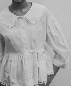 URBAN RESEARCH Picchi Nia SHARP WHITE �A�[�o�����T�[�` �g�b�v�X �V���c�E�u���E�X �z���C�g�y���������z