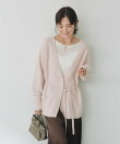 ヘアリーヤーンニュアンスカーディガン