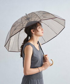 UNITED ARROWS green label relaxing 【WEB限定】ビニール アンブレラ 傘 / 長傘 / レイン ユナイテッドアローズ グリーンレーベルリラクシング ファッション雑貨 傘・長傘 ブラウン ネイビー ホワイト