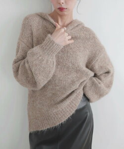 �ySALE�^30%OFF�zLIAN �t�[�f�B�[�j�b�g�v���I�[�o�[ ���A�� �g�b�v�X �j�b�g �O���[�� �O���[ �u���E�� �s���N�y���������z