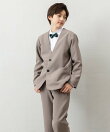 【4点セットスーツ】ジャケット+パンツ+シャツ+蝶ネクタイ