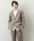 【4点セットスーツ】ジャケット+パンツ+シャツ+蝶ネクタイ