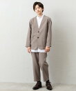 【4点セットスーツ】ジャケット+パンツ+シャツ+蝶ネクタイ