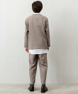 【4点セットスーツ】ジャケット+パンツ+シャツ+蝶ネクタイ