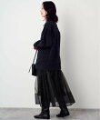フレアオーガンジースカート