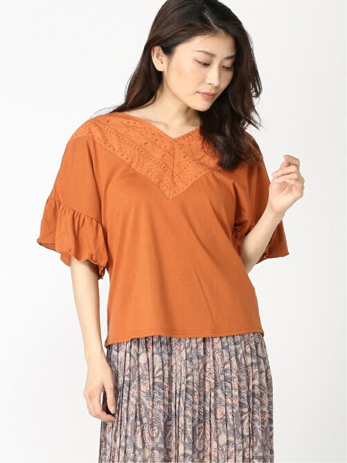 Interplanet Interplanet W 天竺 レース袖フリルプルオーバー Rakuten Fashion 楽天ファッション 旧楽天ブランドアベニュー Aq3032 Interplanet Interplanet W 天竺 レース袖フリルプルオーバー Rakuten Fashion 楽天ファッション 旧楽天ブランドアベニュー Aq3032
