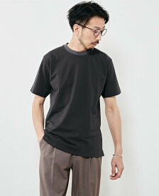 【SALE／50%OFF】MEN'S MELROSE ブロックサッカークルーネックTシャツ メンズメルローズ トップス カットソー・Tシャツ ホワイト ブルー グレー【送料無料】