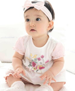 �ySALE�^50%OFF�zfillot de bebe reduction �V���ԕ��v�����g�p�t�X���[�uT�V���c(70~90cm) �x�x �I�����C�� �X�g�A �}�^�j�e�B�E�F�A�E�x�r�[�p�i �x�r�[�g�b�v�X �s���N �l�C�r�[