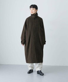 かぐれ 『ユニセックス』Wool bal coat カグレ ジャケット・アウター その他のジャケット・アウター ブラウン ベージュ【送料無料】