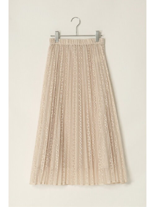 Ikka レースプリーツスカート Rakuten Fashion 楽天ファッション