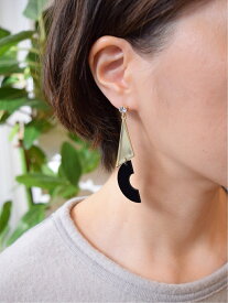 【SALE／70%OFF】KU-CROISSANT KU-CROISSANT/(W)ジオメトリックデザイン ピアス クークロワッサン アクセサリー・腕時計 ピアス ゴールド