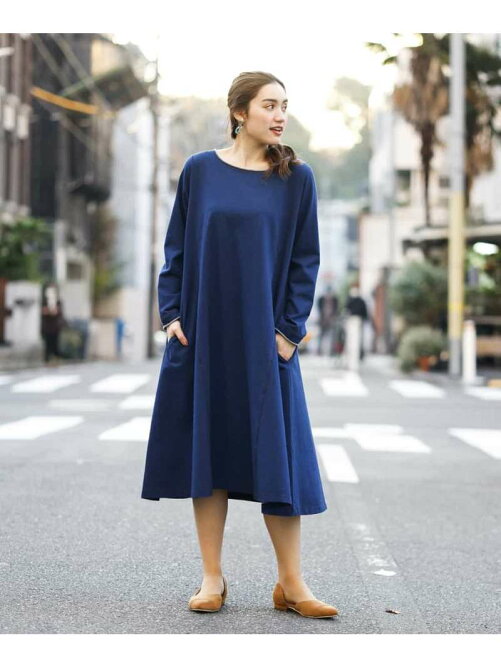 Eur3 大きいサイズ 洗える 着心地柔らか デニムワンピース Rakuten Fashion 楽天ファッション 旧楽天 ブランドアベニュー Cf7033