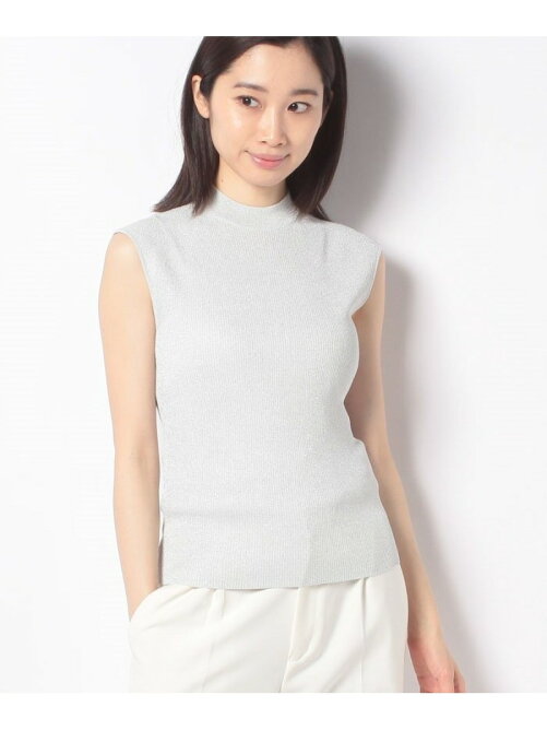 Anayi ラメリブノースリーブプルオーバー Rakuten Fashion 楽天ファッション 旧楽天ブランドアベニュー Cw0033